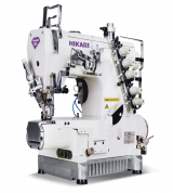 Máy Trần Đè Cổ Nhỡ / Viền Ống Điện Tử Cắt Chỉ Tự Động HIKARI HW782TA-01x356/UTC/AK