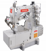 Máy trần đè đầu bằng 3 kim 5 chỉ điện tử, cắt chỉ và nâng chân vịt bằng điện BRC-562E-01GB×356/UT