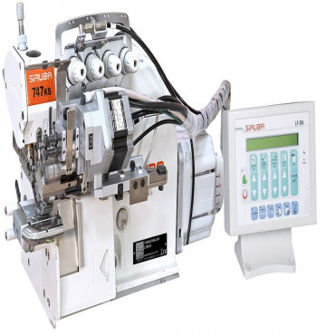 MÁY VẮT SỐ MAY THUN SIRUBA 747KS-514M-3-24/LFD6SA-K/LFAK-D W/TSA-400A