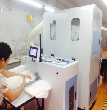 Cho thuê máy thổi bông tự động C2040