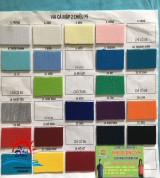 vải thun cá mập 65/35 2 chiều