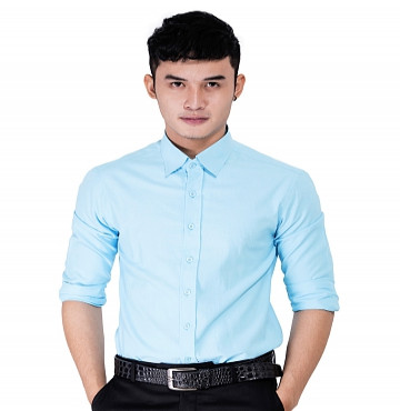 Áo sơ mi đồng phục vải kate mỹ