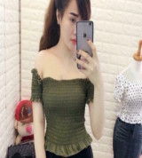 Chạy gia công smocking 05