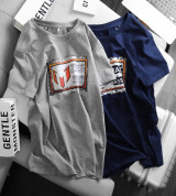 Áo thun cổ tròn in  MARC