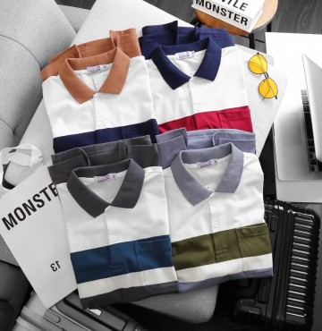 ÁO THUN NAM SỌC TÚI PARPA