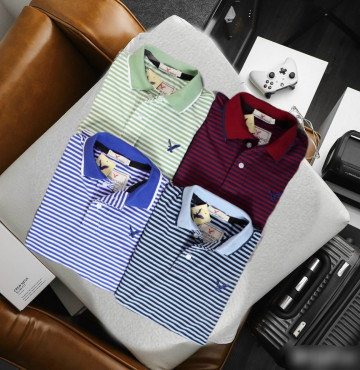 ÁO THUN NAM SỌC NHUYỄN EAGLE