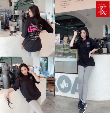 bán sỉ đồ bộ nữ quần dài tay lỡ thun cotton