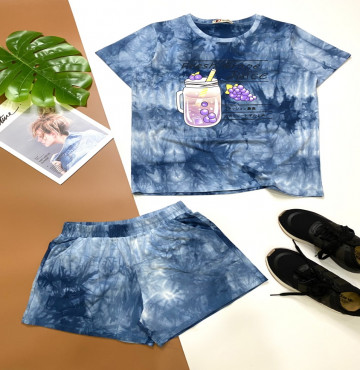 bán sỉ đồ bộ nữ quần đùi wash