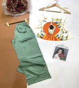 bán sỉ đồ bộ nữ áo 2 dây quần dài ống suông