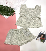 bán sỉ đồ bộ nữ áo sát nách quần đùi vải lụa