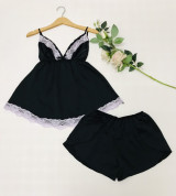 bán sỉ đồ bộ ngủ nữ 2 dây vải satin