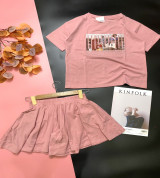 bán sỉ đồ bộ nữ in hình quần đùi giả váy