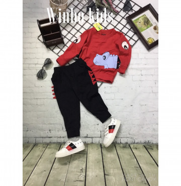 Bán sỉ bộ thun dài tay trai