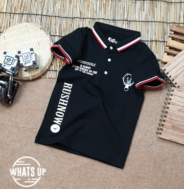 Bán sỉ áo cổ bẻ Chạy bo dệt