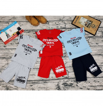 Bán buôn bộ thun cotton bé trai