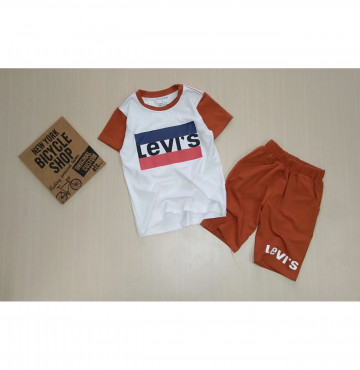 Bán buôn bộ bé trai thun cotton 4c