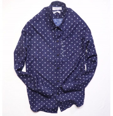 Bỏ sỉ áo sơ mi nam họa tiết VNXK