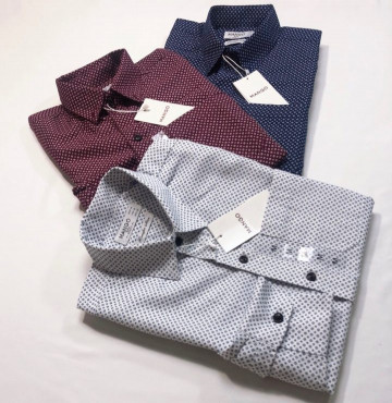 Bỏ si áo sơ mi nam họa tiết 02