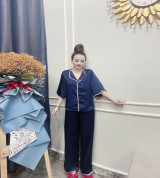bán sỉ đồ bộ nữ Pijama tay lỡ quần dài