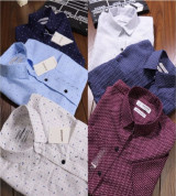 Bỏ sỉ áo sơ mi nam ngắn tay họa tiết