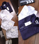 Bỏ sỉ áo sơ mi ngắn tay họa tiết 03