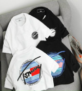 Bỏ sỉ áo thun cổ tron tommy in