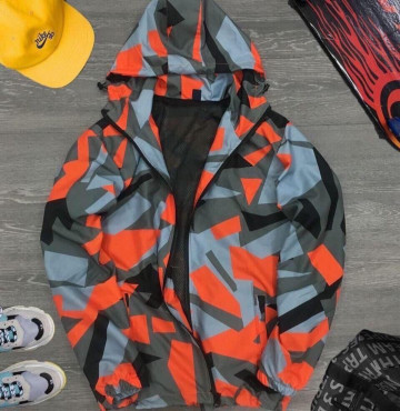 Bỏ sỉ áo khoác dù nam in màu