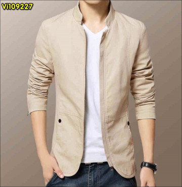 Bỏ sỉ áo khoác kaki nam giả vest