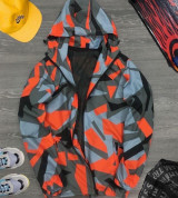 Bỏ sỉ áo khoác dù nam in màu