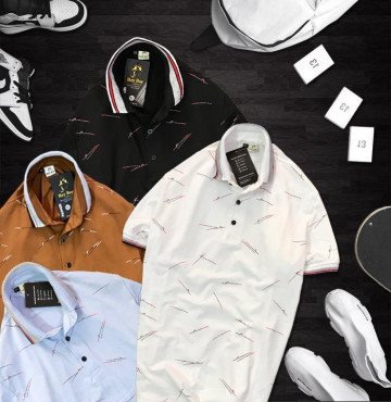 Bỏ sỉ áo thun nam in bông lau