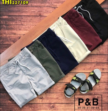 Bỏ sỉ quần SHORT KAKI THUN PULL&BEAR