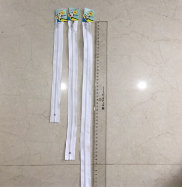 Dây khoá cước R3 HKK màu trắng 30cm/40cm