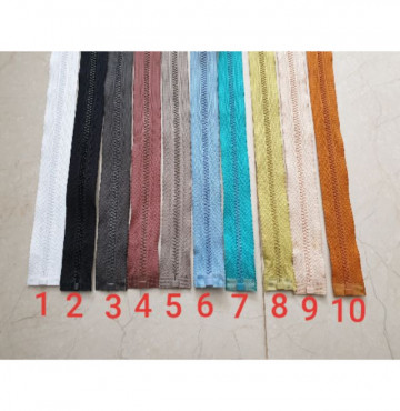 Dây khóa kéo HKK cá sấu R5 60cm