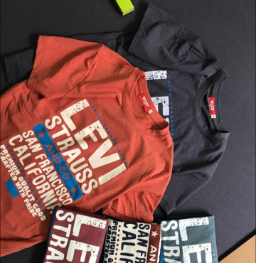 Bỏ sỉ áo thun nam cổ tròn  LEVIS