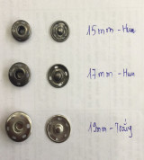 Cúc bấm khâu loại to- 17mm- gói 10 cái
