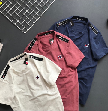 Bỏ sỉ áo thun nam cổ tròn CHAMPION