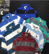 Bỏ buôn áo thun nam sọc dệt BURBERRY