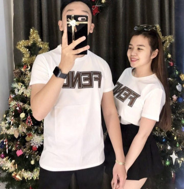 Bỏ sỉ áo thun đôi quảng châu  FENDI