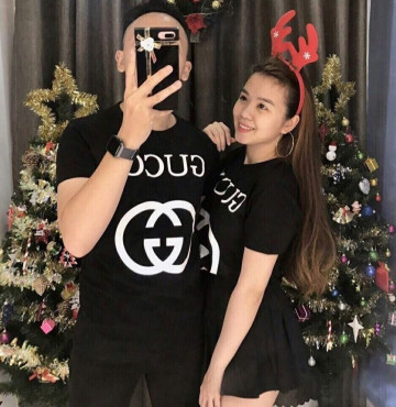 Bỏ sỉ áo thun quảng châu  COUPLE GUCCI