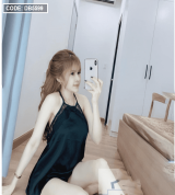 bỏ sỉ set bộ ngủ 2 dây viền ren chất latin