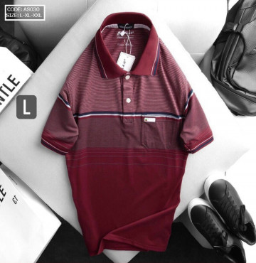 bỏ sỉ áo sọc melan có cổ