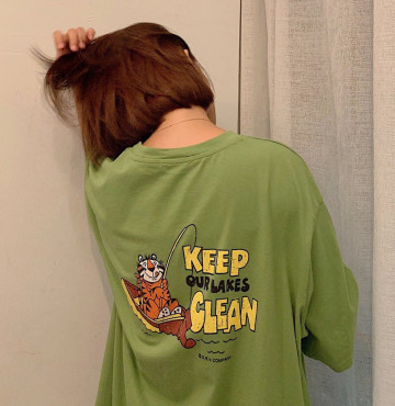 bỏ buôn áo hổ keep clean