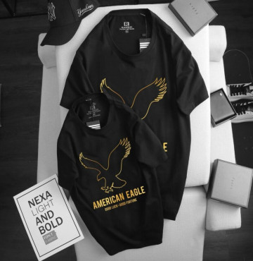 bán sỉ áo nam nữ eagle cổ tròn