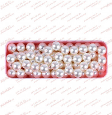 Hạt trai- hạt chuỗi đóng máy ko có lỗ- 100g/1 gói- 4li