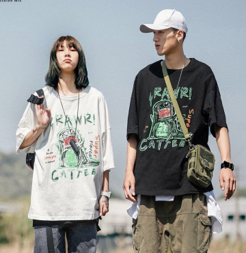 bỏ sỉ áo khủng long cattee