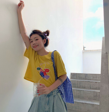 bán sỉ áo croptop gấu nhiều màu