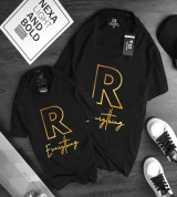 bỏ buôn áo nam nữ chữ r cổ tròn