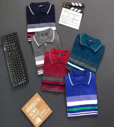 Bỏ sỉ áo thun nam sọc dệt men