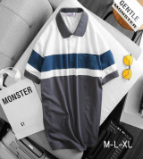 bán buôn áo sọc parpa phối túi có cổ