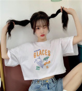 bán sỉ mẫu áo croptop glaces